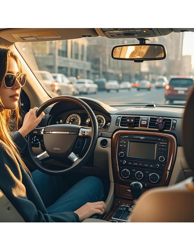 Clip Ambientador para Auto Cinpudo Gato Negro - Decoración Ventilación