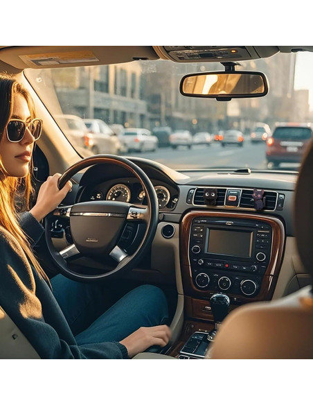 Clip Ambientador para Auto Cinpudo Gato Negro - Decoración Ventilación