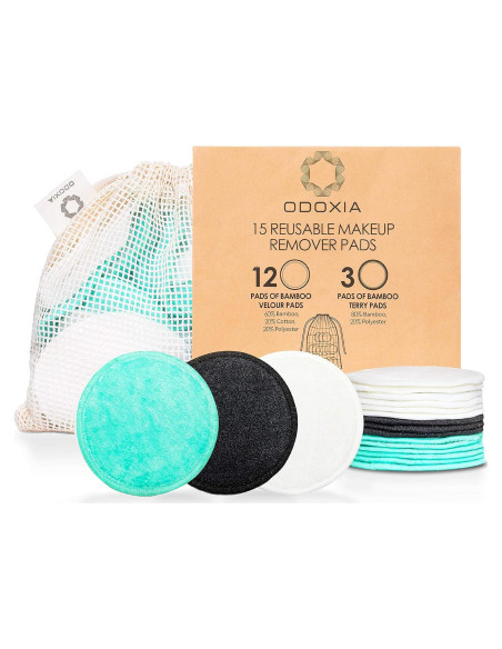 Discos Desmaquillantes Reutilizables Odoxia 15 Unidades Ecológicos Discos Desmaquillantes Reutilizables Odoxia 15 Unidades Ecológicos