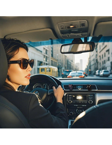 Clip Ambientador para Auto Cinpudo Gato Negro - Decoración Ventilación