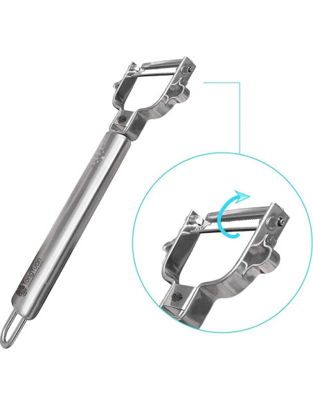 Pelador Giratorio de Frutas y Verduras TongYuan - Acero Inoxidable