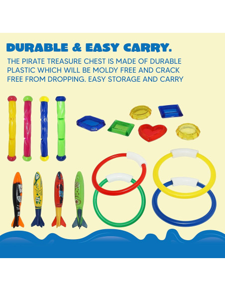 Juguetes de Buceo Joyin 18 Piezas para Niños 8 a 12 Años