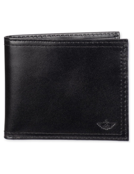 Billetera Bifold de Cuero Dockers para Hombre - Slimfold RFID
