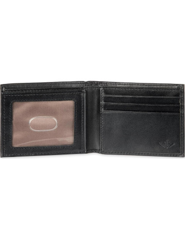 Billetera Bifold de Cuero Dockers para Hombre - Slimfold RFID