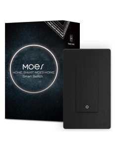 Interruptor de Luz Inteligente MOES 2da Generación WiFi 2.4GHz
