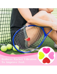 Amortiguadores de Tenis Giantree 4 Piezas Silicona Corazón 2