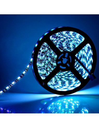 Tira LED SUPERNIGHT 5M RGB Impermeable 300 LEDs Flexible