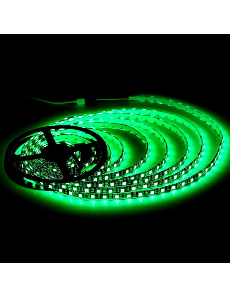 Tira LED SUPERNIGHT 5M RGB Impermeable 300 LEDs Flexible Tira LED SUPERNIGHT 5M RGB Impermeable 300 LEDs Flexible