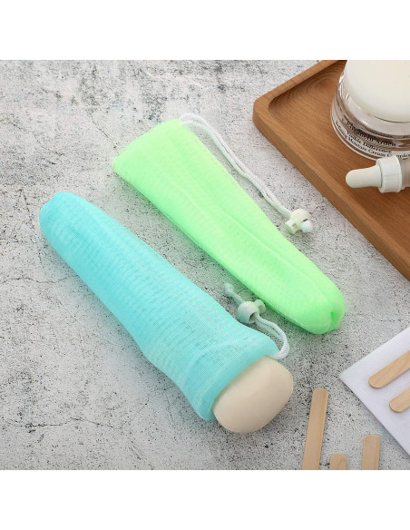 Bolsa Exfoliante de Malla Boao para Jabón - 10 Piezas