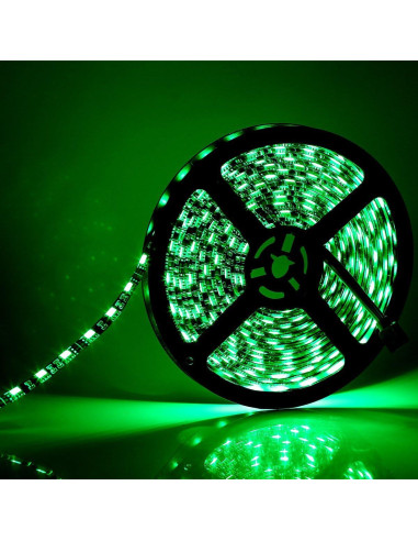 Tira LED SUPERNIGHT 5M RGB Impermeable 300 LEDs Flexible