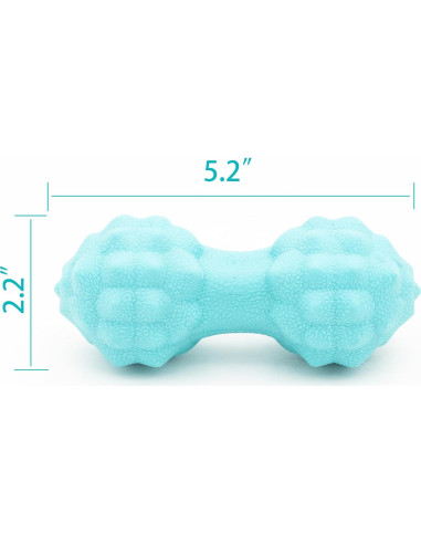 Set de 6 Pelotas de Masaje Lacrosse LITLUCIS 2.54cm