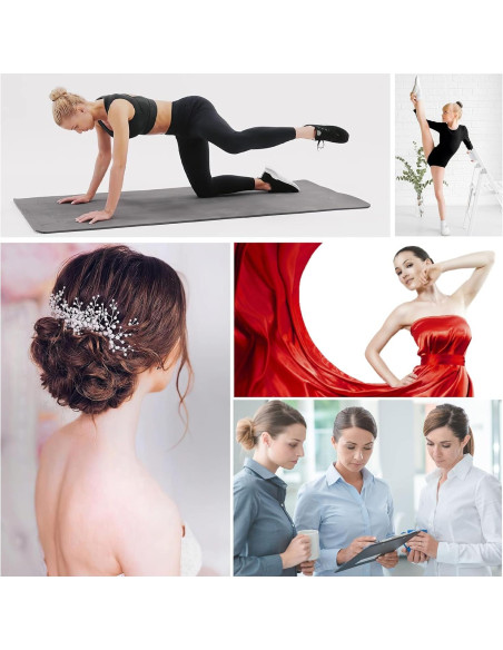 Juego de 6 Hacedores de Moños de Cabello Aivwis - Estilo Donut