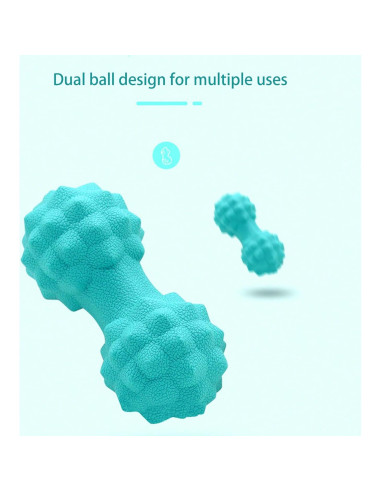 Set de 6 Pelotas de Masaje Lacrosse LITLUCIS 2.54cm