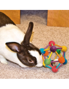 Juguete de Madera para Roedores Grande - Ware 3227 2