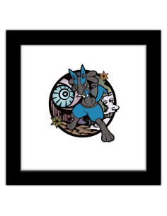 Póster de Arte de Pared Pokémon Lucario 30.48x30.48cm Trends