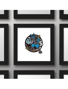 Póster de Arte de Pared Pokémon Lucario 30.48x30.48cm Trends 2