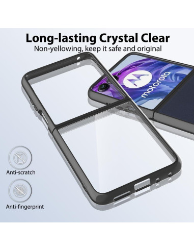 Funda Protectora TPU Motorola Razr Plus 2024 Negra