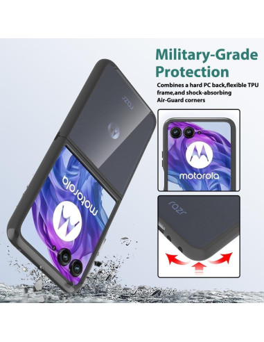 Funda Protectora TPU Motorola Razr Plus 2024 Negra