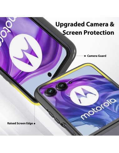 Funda Protectora TPU Motorola Razr Plus 2024 Negra