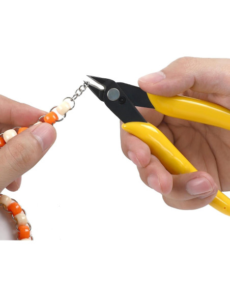 Cortadores Diagonales HongWay 5pcs 12.7cm Amarillo Ergonómico Cortadores Diagonales HongWay 5pcs 12.7cm Amarillo Ergonómico