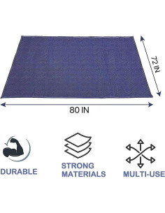 Manteles Acolchados para Mudanza U HOMOVING 80x72 cm Azul 2