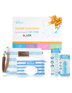Conjunto de Regalo para Bebés Bumco - Kit de Cambio de Pañales