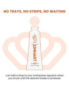 Gel Blanqueador de Dientes LINHART 50% Más Fuerza Sin Sensibilidad 2