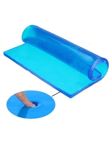 Almohadilla de Gel para Asiento de Motocicleta Lisyline 25x22cm