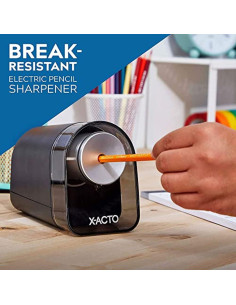 Sacapuntas Eléctrico X-ACTO XLR Negro con Auto-Reset 2