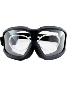 Gafas de moto Epoch Eyewear Luca, 2 unidades, lentes claros y amarillos 2