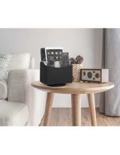 Soporte Giratorio para Control Remoto HofferRuffer Negro 18.5x14x15.2cm 2