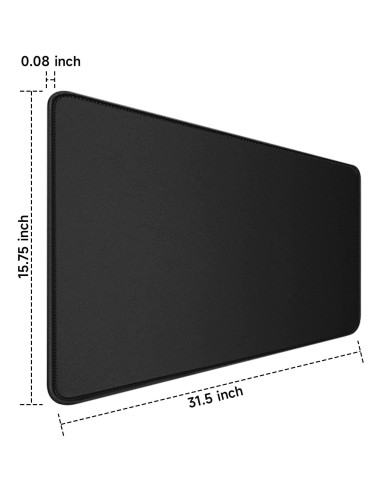 Almohadilla de Ratón Grande TEDNETGO 80x40cm Impermeable