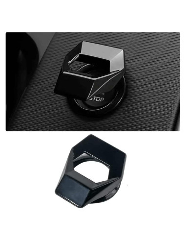 Cubierta Botón Inicio Motor Moly Magnolia Universal Negro