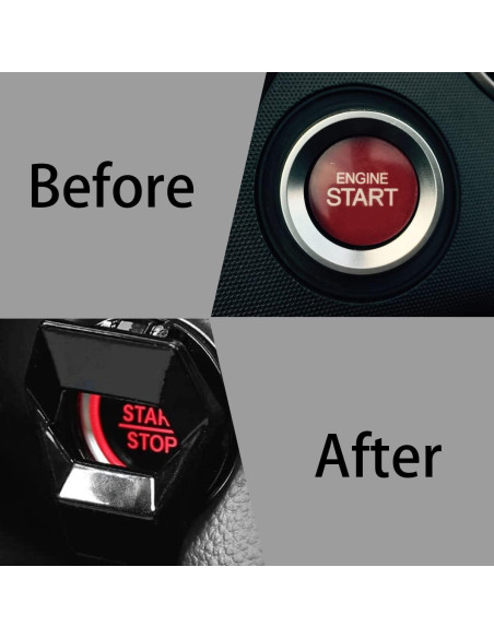 Cubierta Botón Inicio Motor Moly Magnolia Universal Negro