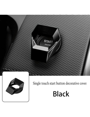 Cubierta Botón Inicio Motor Moly Magnolia Universal Negro