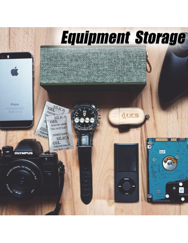 Paquetes de Gel de Sílice 50PCS 5g Deshidratantes Smaring