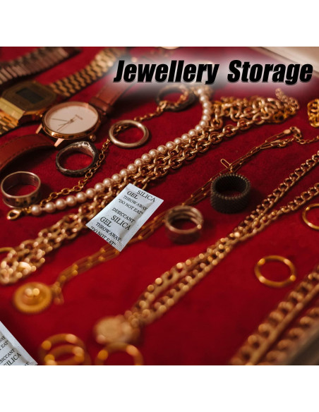 Paquetes de Gel de Sílice 50PCS 5g Deshidratantes Smaring