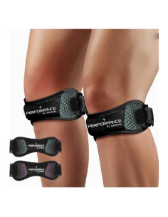 Faja de Rodilla Patelar +Rendimiento Azul - Alivio Dolor y Soporte