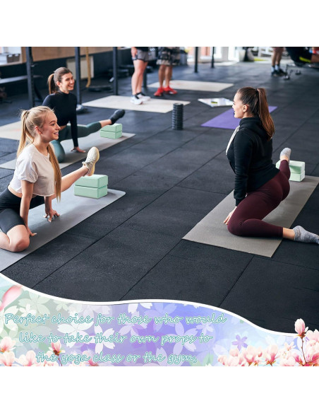 Bloques de Yoga Outus 20 Pcs Espuma EVA Antideslizantes 23x15x7.6cm