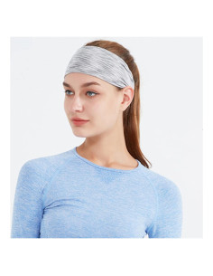 Cinta deportiva Shulemin para mujer, 24cm, absorbe sudor