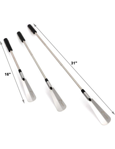 Calzador Extensible de Acero Inoxidable Fanwer 40 a 79 cm