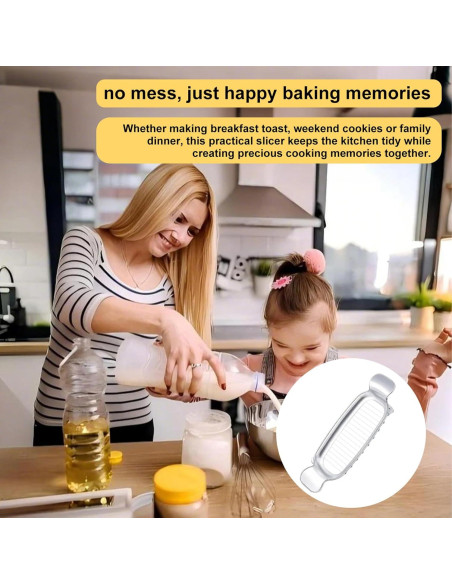 Cortador de Mantequilla y Queso Smrtcol - Aluminio Antiadherente 20x6.7cm