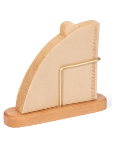 Soporte para Filtros de Café Jumperlay Madera Nogal y Latón 40pcs