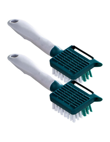 Cepillo y Pelador de Verduras 2 en 1 BuRuiJi Verde Oscuro