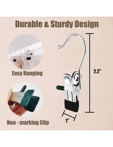 Perchas de Metal WAYDA para Pantalones y Leggings - Paquete de 10 Perchas de Metal WAYDA para Pantalones y Leggings - Paquete de 10