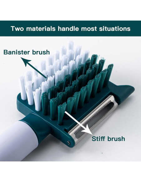 Cepillo y Pelador de Verduras 2 en 1 BuRuiJi Verde Oscuro Cepillo y Pelador de Verduras 2 en 1 BuRuiJi Verde Oscuro