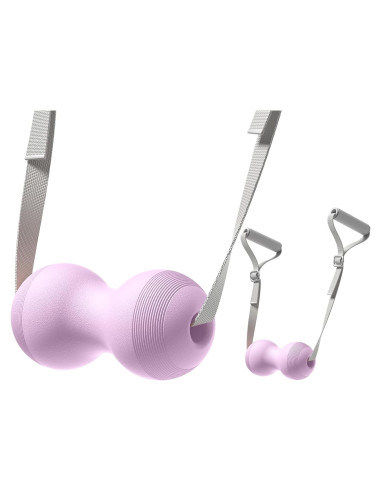 Bola de Masaje VICSKY con Correa Ajustable - Alivio Muscular