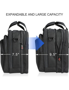 Bolsa KROSER para Laptop 17.3" Expandible Resistente Agua 2