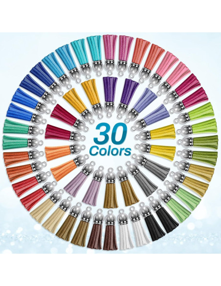 Kit de Llaveros DIY Cludoo 350 Pcs Acrílico Transparente