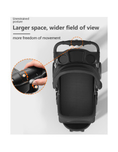 Carrito para Mascotas OS MOTOR 3 Ruedas Plegable Negro 15 kg 2